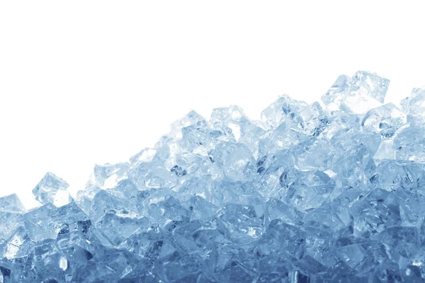 Cubi di ghiaccio isolati — Foto Stock