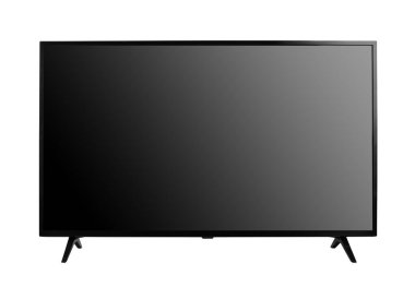 Beyaz arkaplanda izole edilmiş Windscreen öncülüğünde veya lcd internet TV monitörü