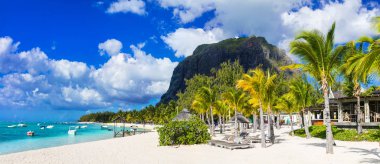 muhteşem tropik tatil - lüks plajları, Mauritius Adası