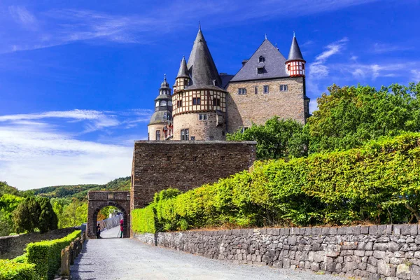 Castillos medievales románticos de Alemania - Buerresheim —  Fotos de Stock