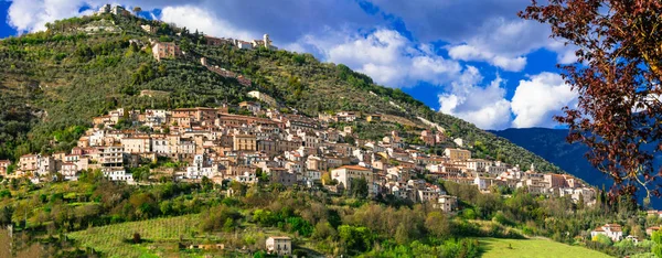 Alvito - bela aldeia medieval na província de Frosinone, Lazio — Fotografia de Stock