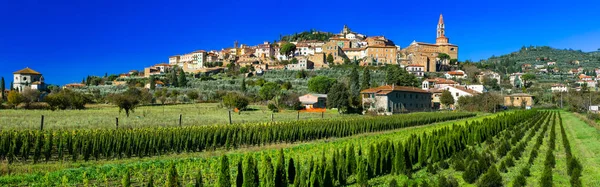 Традиционные деревни Италии - Castiglion Fiorentino в Тоскане — стоковое фото