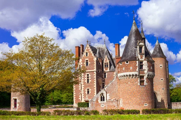 Castle du Moulin, Loire Valley, França — Fotografia de Stock