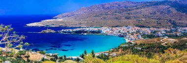Otantik güzel Yunan Adaları - Andros Kiklad Adaları