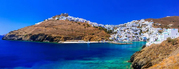 Beautifull traditionella öarna i Grekland - Astypalea island, Dodekanisos. — Stockfoto