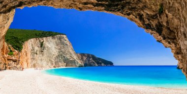 Yunanistan serisi - Porto Katsiki Lefkada Adası en güzel plajları.
