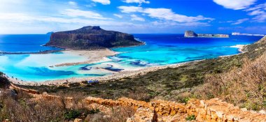 Yunanistan - en güzel serisi - Crete Island defne Balos plajlar.