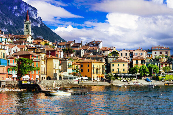 Beautiful Varenna village,Lake Como,Italy.