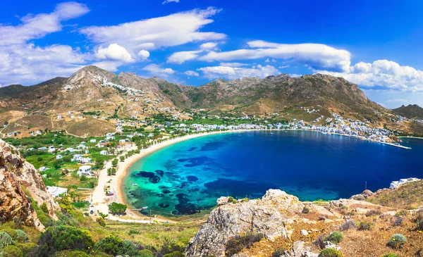 그리스 휴일-Serifos 섬, 키클라데스 — 스톡 사진
