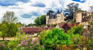 Loire Vadisi - Montresor chateau güzel romantik kaleler. 