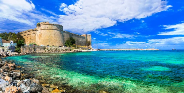 Zajímavosti Severní Kypr Středověkého Benátského Hradu Kyrenia — Stock fotografie