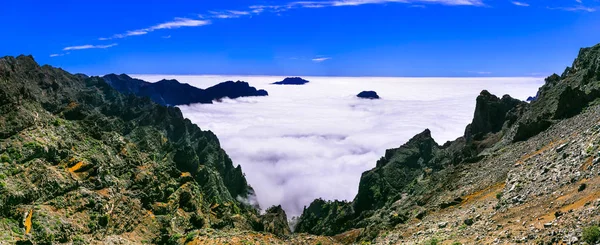 Mirador Roque de los Muchachos -拉帕尔马，加那利群岛. — 图库照片