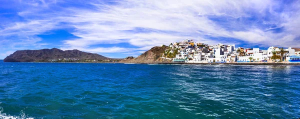 Vacaciones en Fuerteventura - hermoso pueblo costero Las Playitas.España . — Foto de Stock