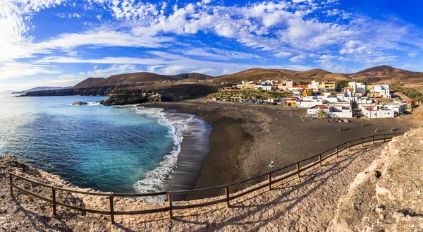 Fuerteventura - pittoresk traditionell fiskeby Ajui, Kanarieöarna, Spanien. — Stockfoto