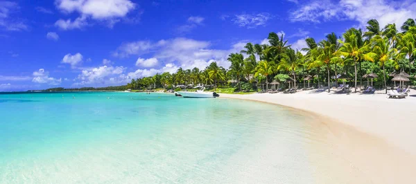 Beste Tropische Bestemming Mooi Mauritius Eiland Bell Mare View Met — Stockfoto