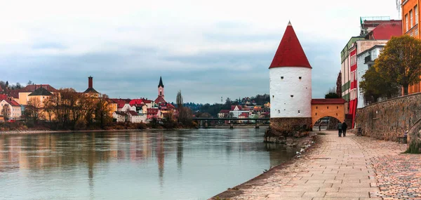 Lugares Interés Viajes Alemania Ciudad Histórica Passau Baviera —  Fotos de Stock