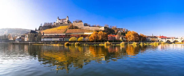 Alemanha Viagens Marcos Wurzburg Cidade Medieval Baviera — Fotografia de Stock