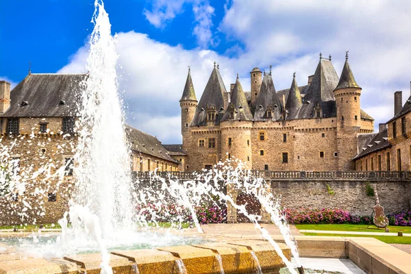 Mooie Middeleeuwse Kastelen Van Frankrijk Jumilhac Grand Perigord Dordogne — Stockfoto