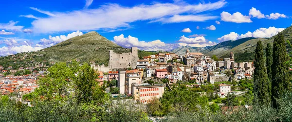 在意大利旅行 未知的美丽的地方 拉齐奥地区的Itri Medieval村 Borgo — 图库照片