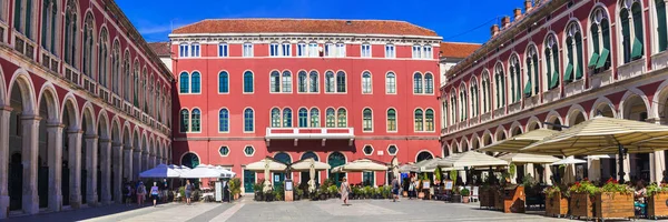 Prokuratif Place République Split Croatie Repères Attraction Touristique Dalmatie Septembre — Photo