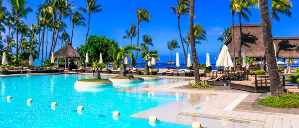 Sofitel Mauritius Imperial Resort Spa Luksusowy Hotel Wyspie Mauritius Flic — Zdjęcie stockowe