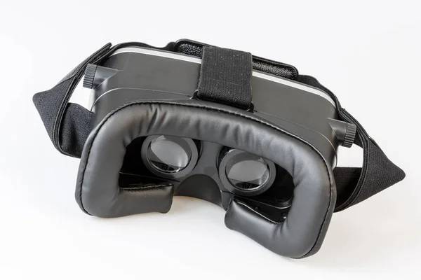 Virtual reality simulator glasses for smartphone on white — Stock Photo, Image