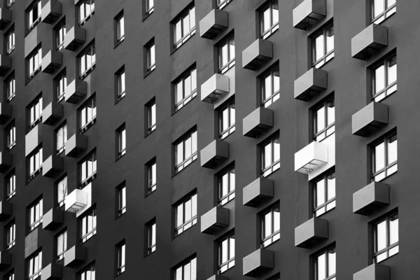 Appartement en béton à plusieurs étages — Photo