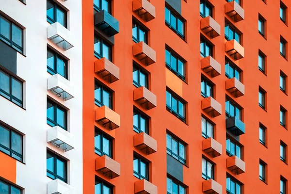 Appartement en béton à plusieurs étages — Photo