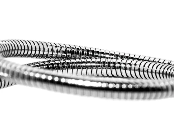 Tubo flexible metal — Foto de Stock