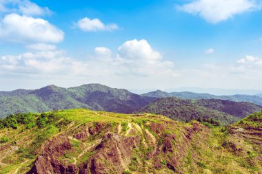 Tayland 'ın Thongphaphum Kanchanaburi, Tayland' daki Tayland-Myanmar sınırındaki 