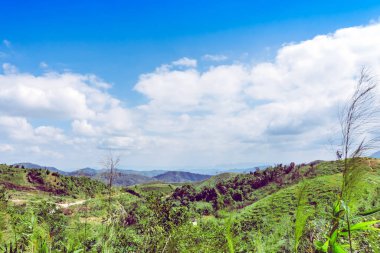 Tayland 'ın Thongphaphum Kanchanaburi, Tayland' daki Tayland-Myanmar sınırındaki 