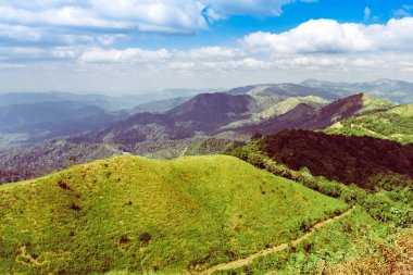Tayland 'ın Thongphaphum Kanchanaburi, Tayland' daki Tayland-Myanmar sınırındaki 