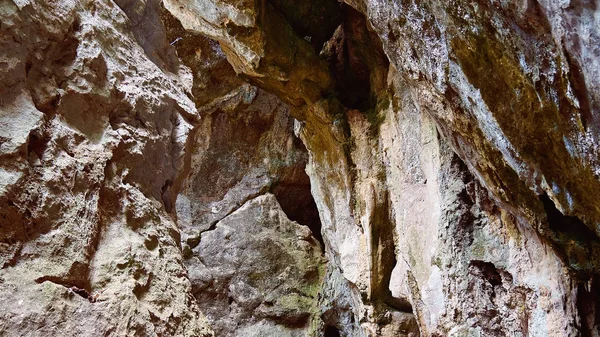 Belül Capricorn Barlangok Ausztrália Nagyon alacsony fényben — Stock Fotó