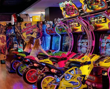 Riding A Motor Bike Simulator