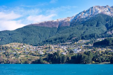 Kıyı Gölü Wakatipu Yeni Zelanda Queenstown