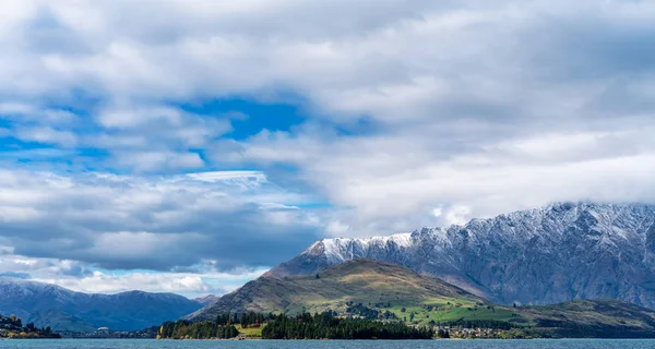 Das Ufer Von Queenstown See Wakatipu Neuseeland — Stockfoto