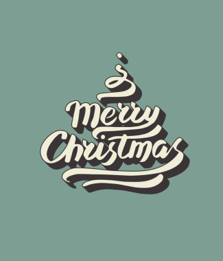 Mutlu Noel el yazısı çizilmiş