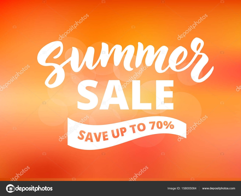 夏販売バナー デザイン テンプレートです 抽象的な夕焼け空れたら