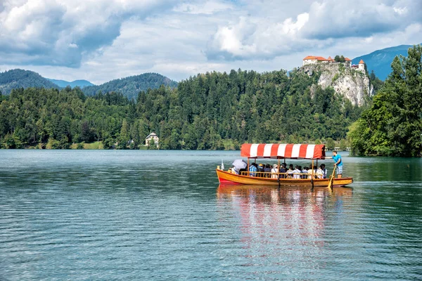 Bleder See, Slowenien, Europa. — Stockfoto