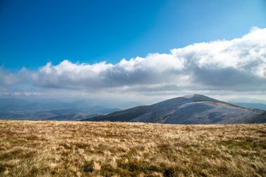 Carpatian mountians in the autumn