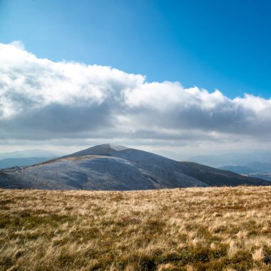 Carpatian mountians in the autumn