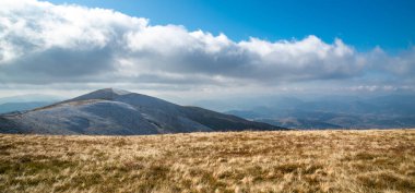 Carpatian mountians in the autumn