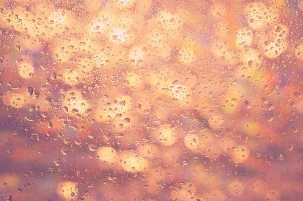 Damla camına bokeh