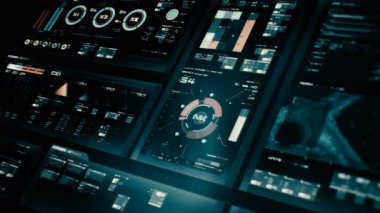 Futuristik bir arayüze | Hud