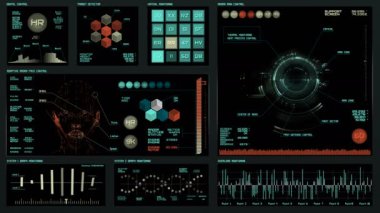 Futuristik bir arayüze | Hud