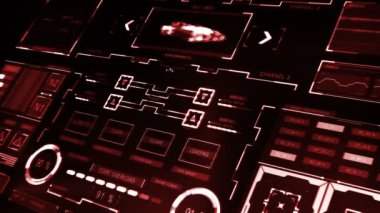 Futuristik bir arayüze | Hud
