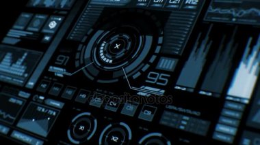 Futuristik bir arayüze | Hud