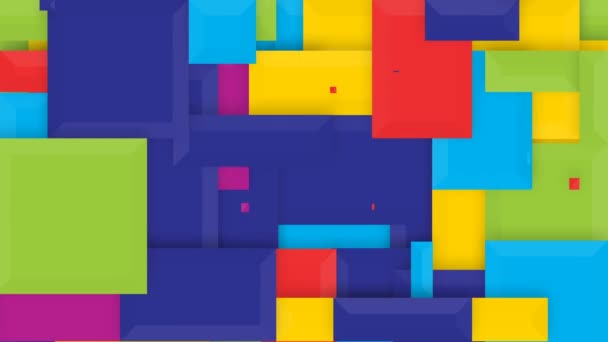 Fond abstrait avec rectangles — Video