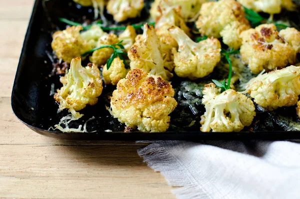 Peynirli fırında karnabahar