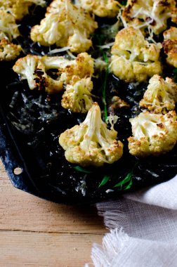 Peynirli fırında karnabahar